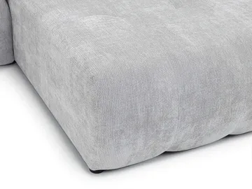 Faro 4-sits U-Bäddsoffa med förvaring - Grå - Möbler - Vardagsrum - Bäddsoffor - Hörnbäddsoffa