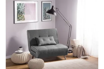 Farris Bäddsoffa 100 cm - Grå - Möbler - Vardagsrum - Bäddsoffor
