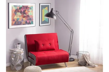Farris Bäddsoffa 100 cm - Röd - Möbler - Vardagsrum - Bäddsoffor