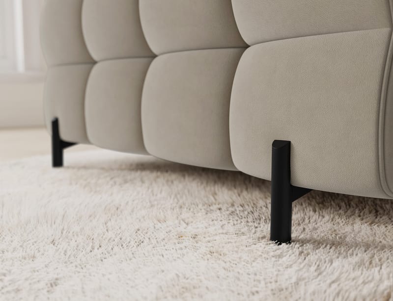 Fectory 6-sits Bubblig Hörnbäddsoffa med Schäslong och förvaring Höger - Aura 18 - Möbler - Vardagsrum - Bäddsoffor - Hörnbäddsoffa