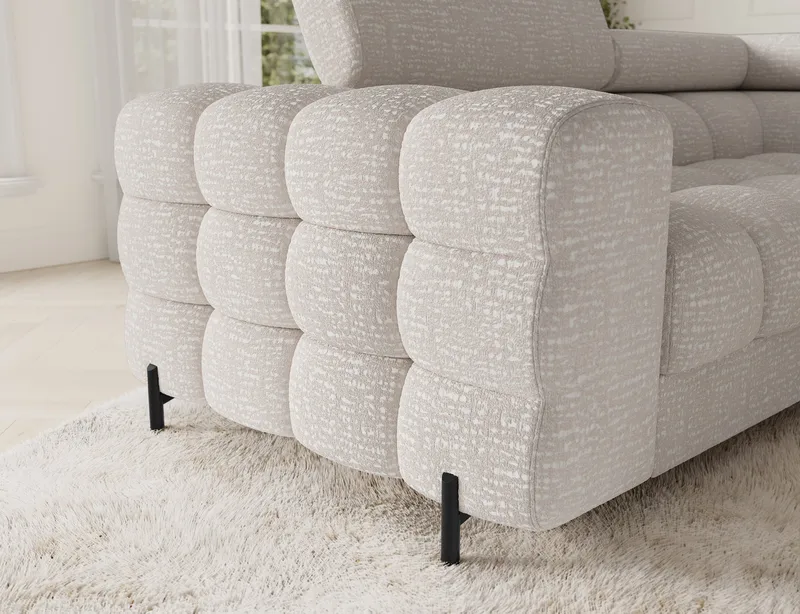 Fectory 6-sits Bubblig Hörnbäddsoffa med Schäslong och förvaring Höger - Baffix 20 - Möbler - Vardagsrum - Bäddsoffor - Hörnbäddsoffa