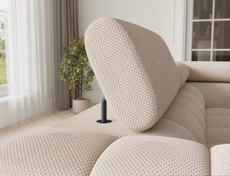 Fectory 6-sits Bubblig Hörnbäddsoffa med Schäslong och förvaring Höger - Calmora 18 - Möbler - Vardagsrum - Bäddsoffor - Hörnbäddsoffa