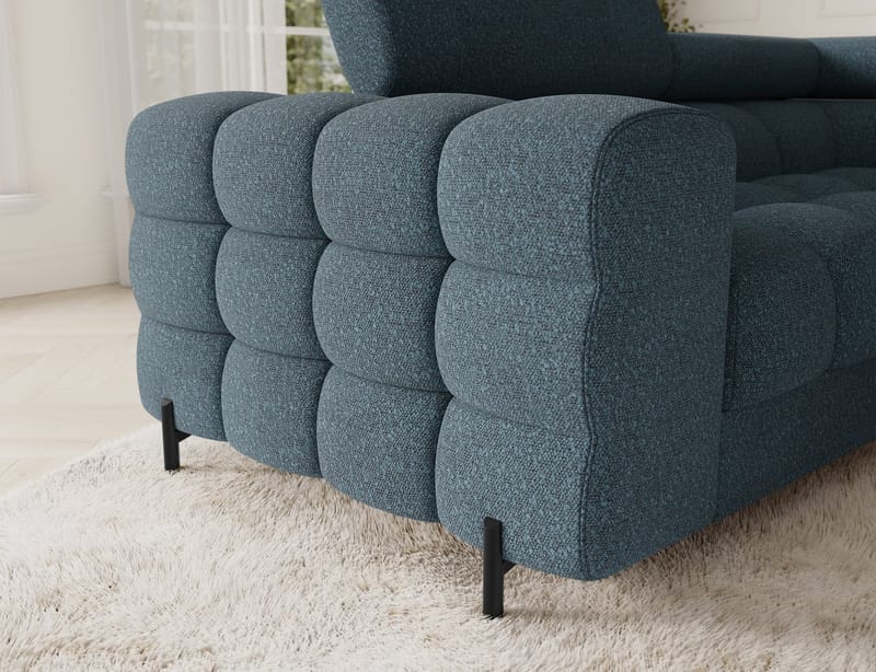 Fectory 6-sits Bubblig Hörnbäddsoffa med Schäslong och förvaring Höger - Jaffray 40 - Möbler - Vardagsrum - Bäddsoffor - Hörnbäddsoffa