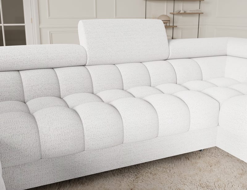 Fectory 6-sits Bubblig Hörnbäddsoffa med Schäslong och förvaring Höger - Royal 01 - Möbler - Vardagsrum - Bäddsoffor - Hörnbäddsoffa