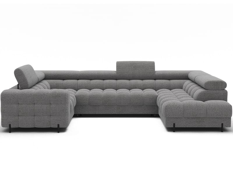 Fectory 6-sits Bubblig Hörnbäddsoffa med Schäslong och förvaring Höger - Royal 03 - Möbler - Vardagsrum - Bäddsoffor - Hörnbäddsoffa
