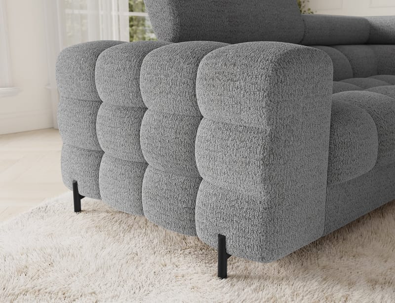 Fectory 6-sits Bubblig Hörnbäddsoffa med Schäslong och förvaring Höger - Royal 03 - Möbler - Vardagsrum - Bäddsoffor - Hörnbäddsoffa