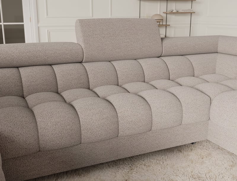 Fectory 6-sits Bubblig Hörnbäddsoffa med Schäslong och förvaring Höger - Royal 18 - Möbler - Vardagsrum - Bäddsoffor - Hörnbäddsoffa