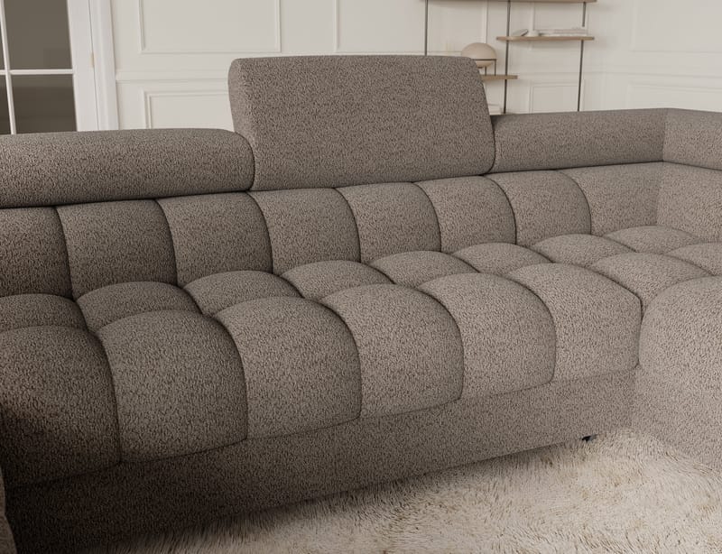 Fectory 6-sits Bubblig Hörnbäddsoffa med Schäslong och förvaring Höger - Royal 20 - Möbler - Vardagsrum - Bäddsoffor - Hörnbäddsoffa