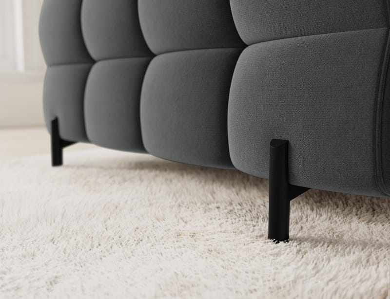 Fectory 6-sits Bubblig Hörnbäddsoffa med Schäslong och förvaring Höger - Sola 06 - Möbler - Vardagsrum - Bäddsoffor - Hörnbäddsoffa