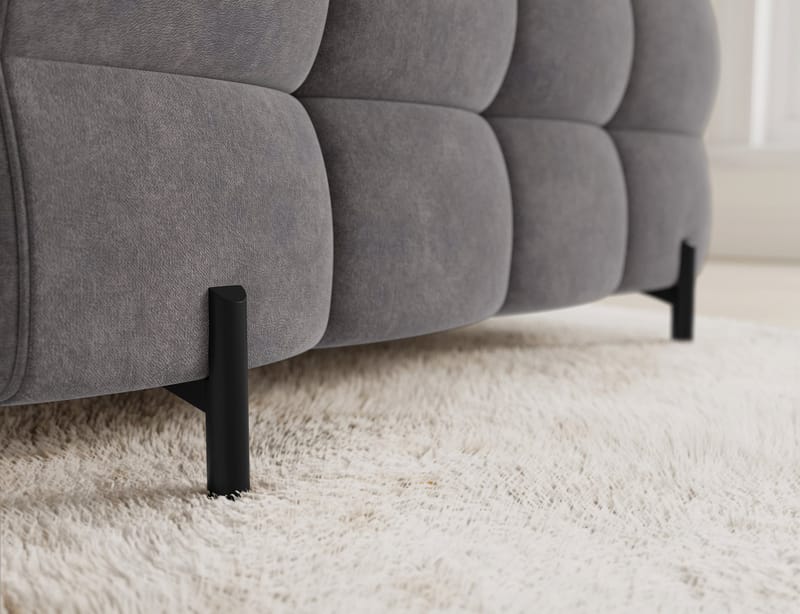 Fectory 6-sits Bubblig Hörnbäddsoffa med Schäslong och förvaring Vänster - Aura 04 - Möbler - Vardagsrum - Bäddsoffor - Hörnbäddsoffa
