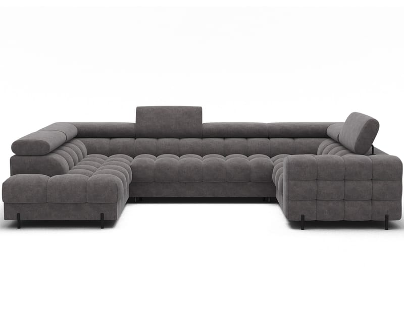 Fectory 6-sits Bubblig Hörnbäddsoffa med Schäslong och förvaring Vänster - Aura 04 - Möbler - Vardagsrum - Bäddsoffor - Hörnbäddsoffa
