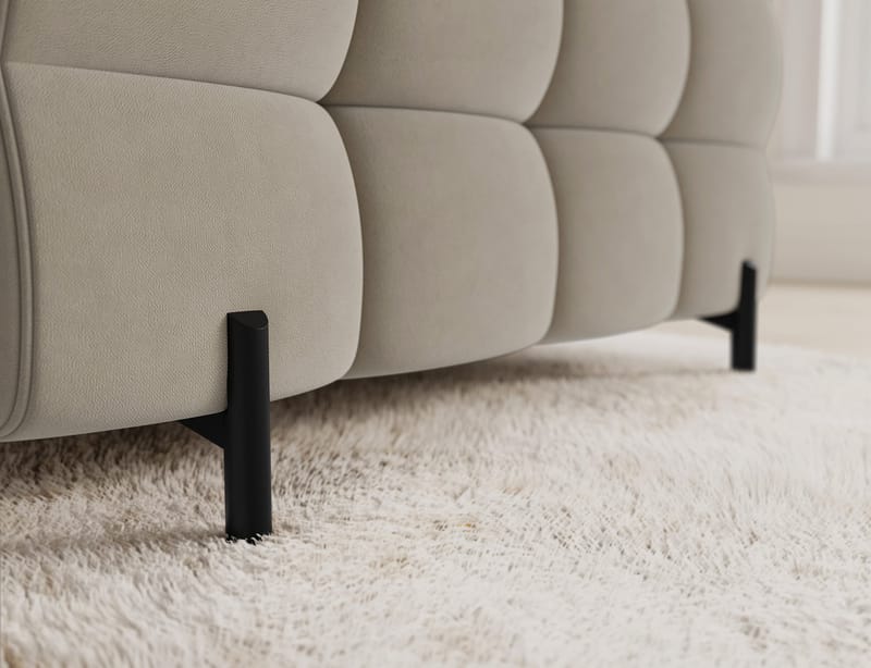 Fectory 6-sits Bubblig Hörnbäddsoffa med Schäslong och förvaring Vänster - Aura 18 - Möbler - Vardagsrum - Bäddsoffor - Hörnbäddsoffa
