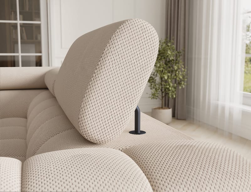 Fectory 6-sits Bubblig Hörnbäddsoffa med Schäslong och förvaring Vänster - Calmora 18 - Möbler - Vardagsrum - Bäddsoffor - Hörnbäddsoffa