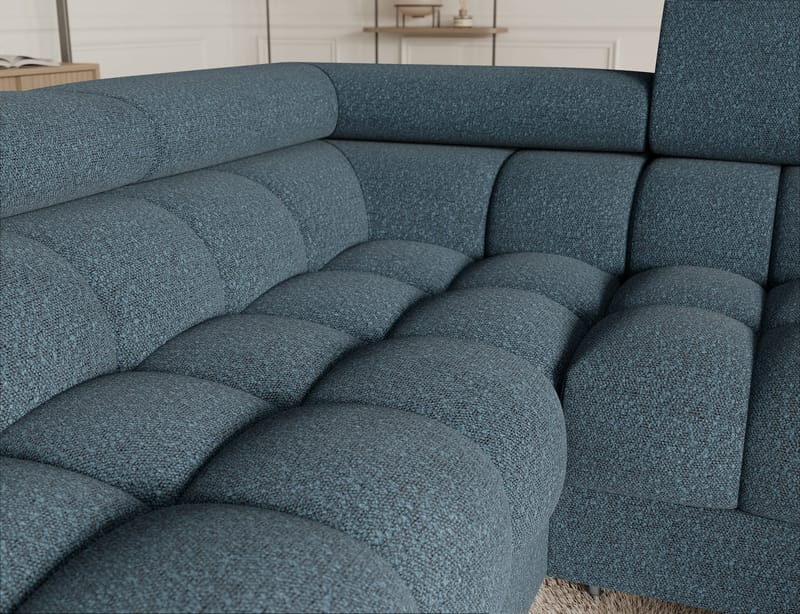 Fectory 6-sits Bubblig Hörnbäddsoffa med Schäslong och förvaring Vänster - Jaffray 40 - Möbler - Vardagsrum - Bäddsoffor - Hörnbäddsoffa