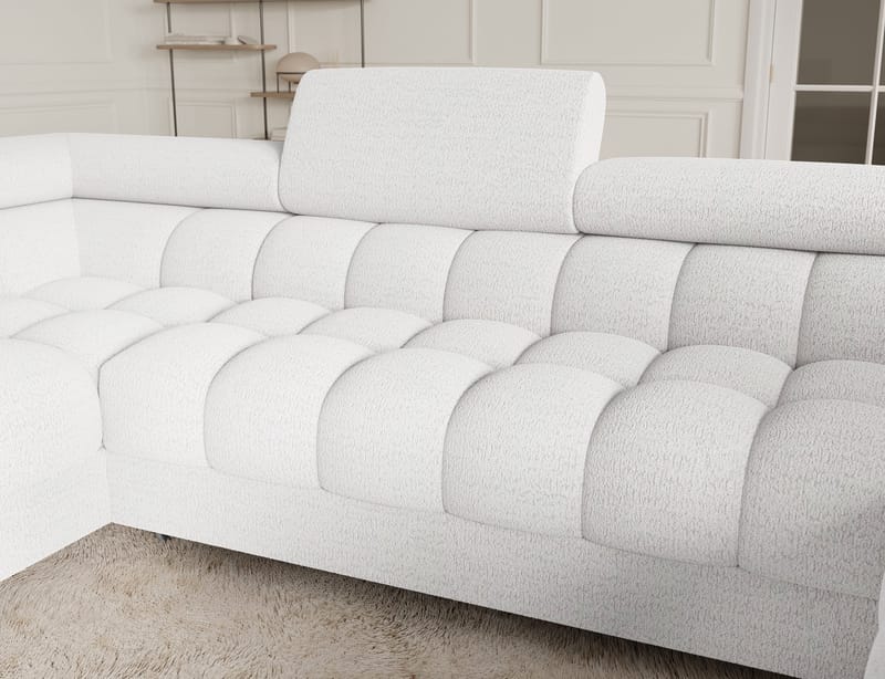 Fectory 6-sits Bubblig Hörnbäddsoffa med Schäslong och förvaring Vänster - Royal 01 - Möbler - Vardagsrum - Bäddsoffor - Hörnbäddsoffa