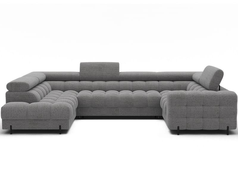 Fectory 6-sits Bubblig Hörnbäddsoffa med Schäslong och förvaring Vänster - Royal 03 - Möbler - Vardagsrum - Bäddsoffor - Hörnbäddsoffa