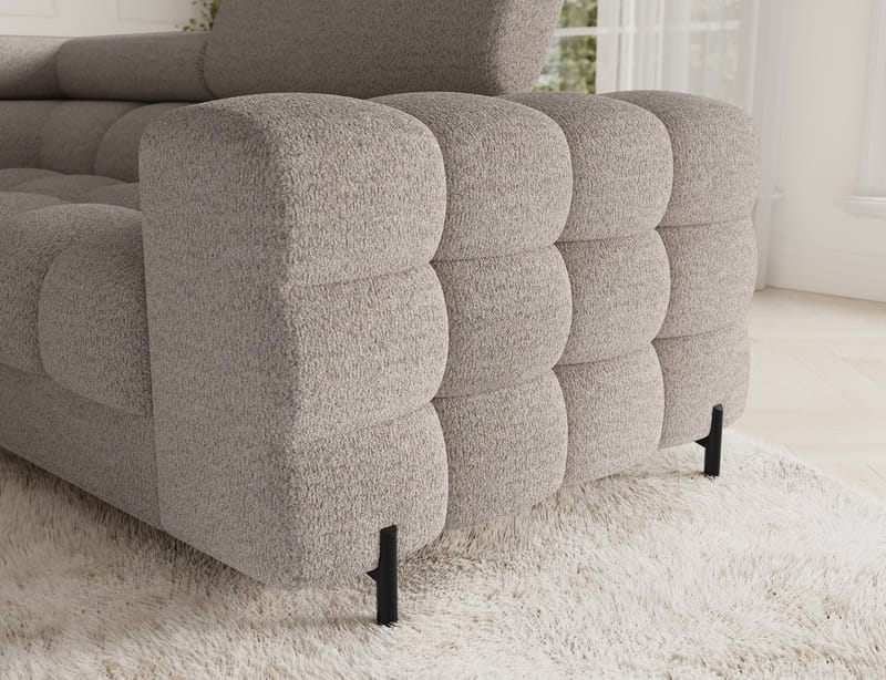 Fectory 6-sits Bubblig Hörnbäddsoffa med Schäslong och förvaring Vänster - Royal 18 - Möbler - Vardagsrum - Bäddsoffor - Hörnbäddsoffa