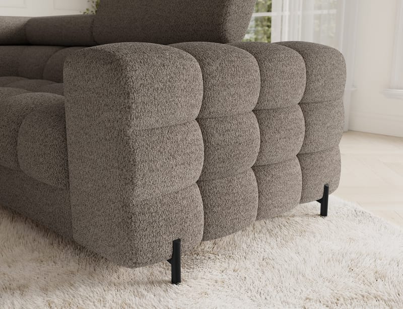 Fectory 6-sits Bubblig Hörnbäddsoffa med Schäslong och förvaring Vänster - Royal 20 - Möbler - Vardagsrum - Bäddsoffor - Hörnbäddsoffa