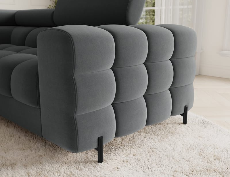 Fectory 6-sits Bubblig Hörnbäddsoffa med Schäslong och förvaring Vänster - Sola 06 - Möbler - Vardagsrum - Bäddsoffor - Hörnbäddsoffa