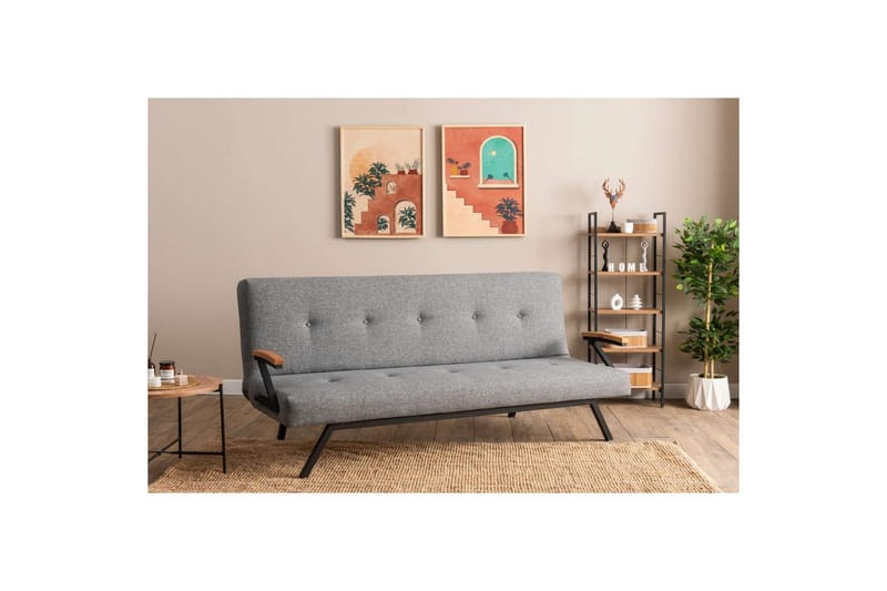 Fennor Bäddsoffa 2-sits - Ljusgrå - Möbler - Vardagsrum - Bäddsoffor