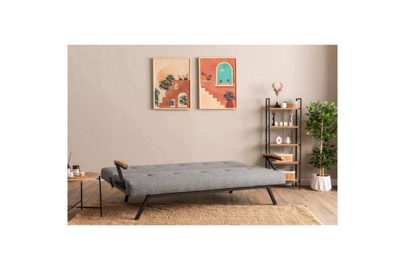 Fennor Bäddsoffa 2-sits - Ljusgrå - Möbler - Vardagsrum - Bäddsoffor