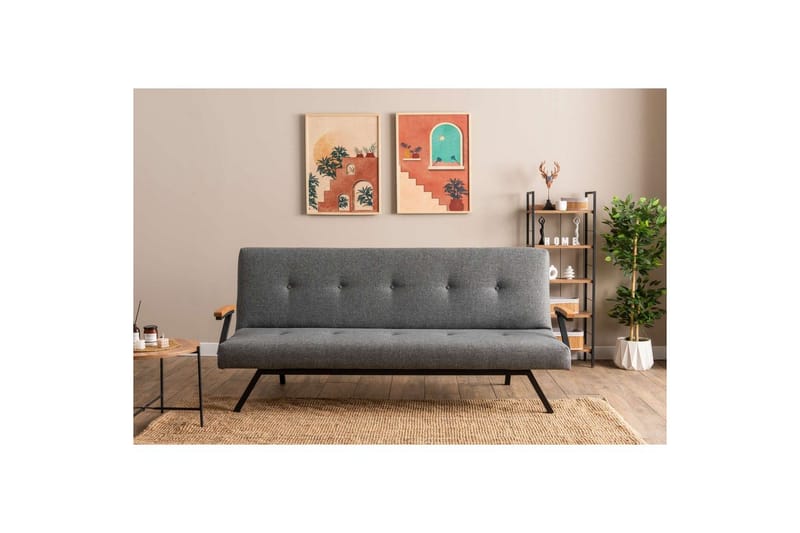 Fennor Bäddsoffa 2-sits - Ljusgrå - Möbler - Vardagsrum - Bäddsoffor