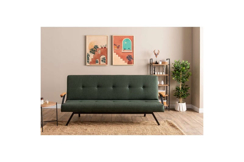 Fennor Bäddsoffa 3-sits - Grön - Möbler - Vardagsrum - Bäddsoffor