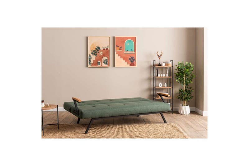 Fennor Bäddsoffa 3-sits - Grön - Möbler - Vardagsrum - Bäddsoffor