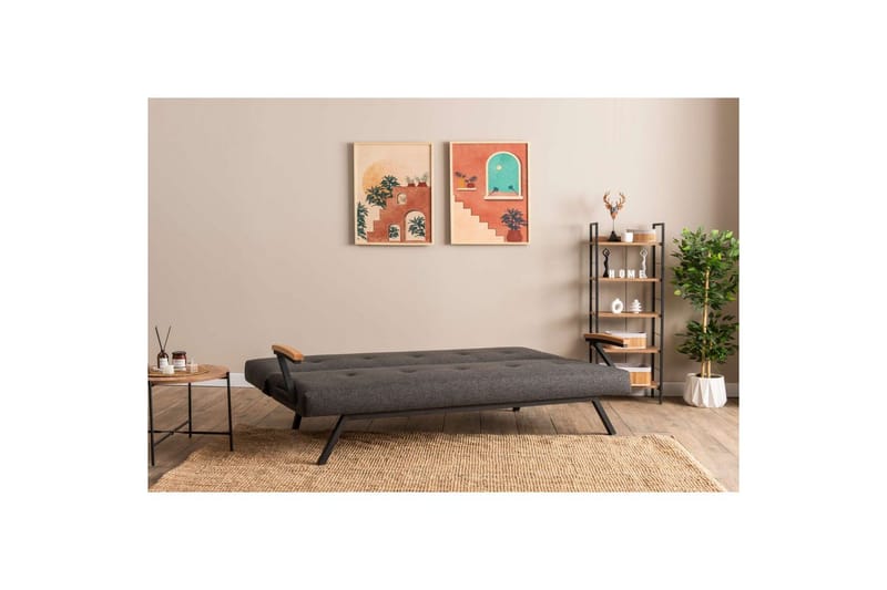 Fennor Bäddsoffa 3-sits - Mörkgrå - Möbler - Vardagsrum - Bäddsoffor