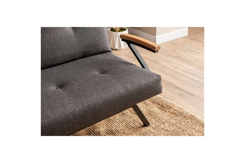 Fennor Bäddsoffa 3-sits - Mörkgrå - Möbler - Vardagsrum - Bäddsoffor