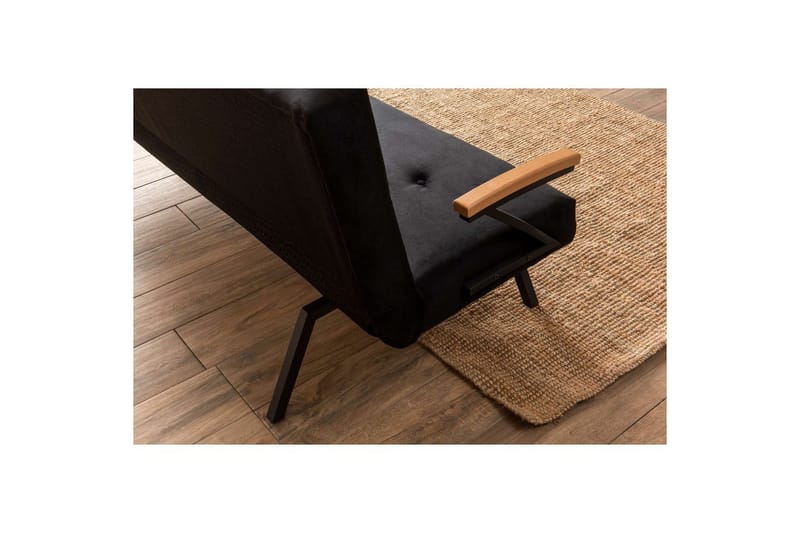Fennor Bäddsoffa 3-sits - Svart - Möbler - Vardagsrum - Bäddsoffor