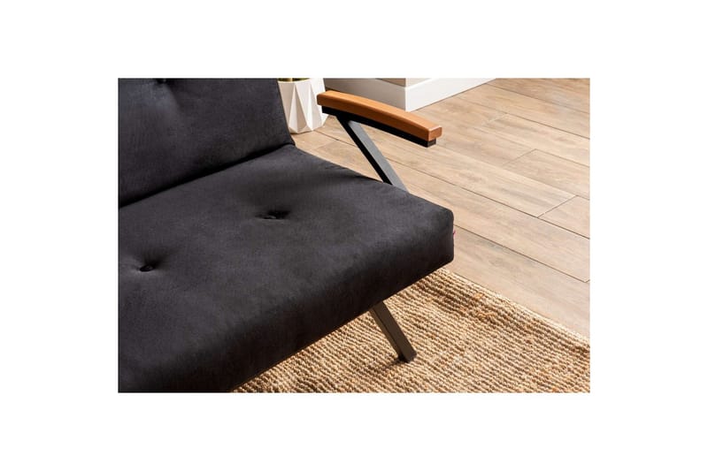 Fennor Bäddsoffa 3-sits - Svart - Möbler - Vardagsrum - Bäddsoffor