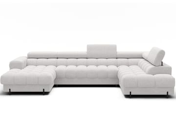 Feraria 6-sits Bubblig Bäddsoffa med Divan och Schäslong förvaring Höger - Royal 01 - Möbler - Vardagsrum - Bäddsoffor - Hörnbäddsoffa