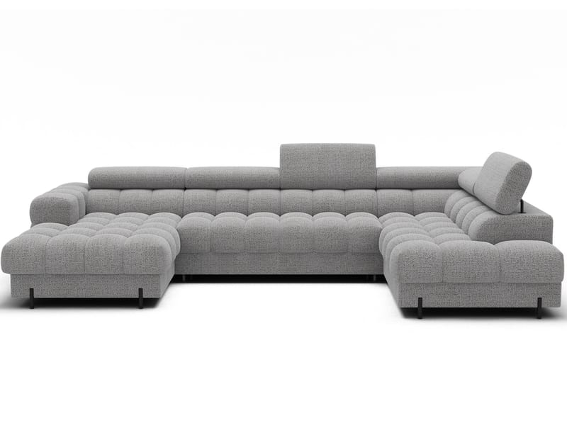 Feraria 6-sits Bubblig Bäddsoffa med Divan och Schäslong förvaring Höger - Royal 03 - Möbler - Vardagsrum - Bäddsoffor - Hörnbäddsoffa