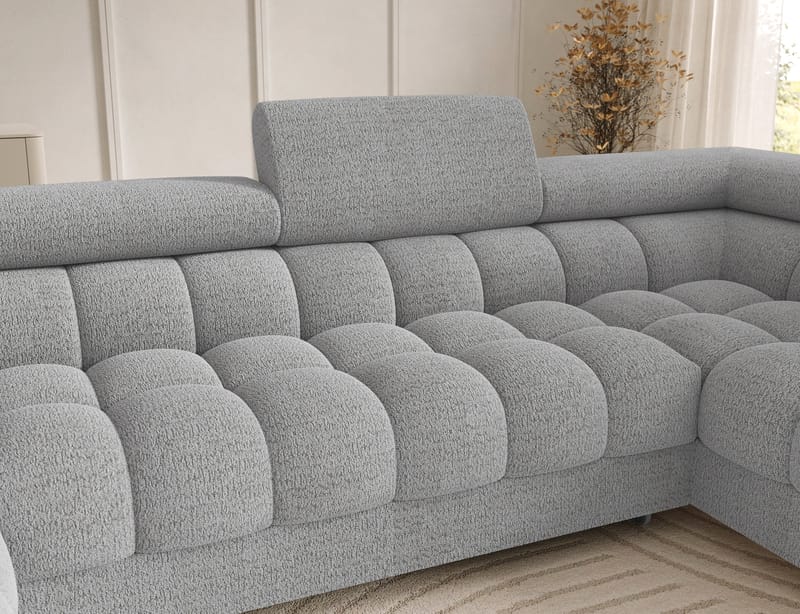 Feraria 6-sits Bubblig Bäddsoffa med Divan och Schäslong förvaring Höger - Royal 03 - Möbler - Vardagsrum - Bäddsoffor - Hörnbäddsoffa