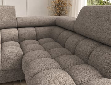 Feraria 6-sits Bubblig Bäddsoffa med Divan och Schäslong förvaring Höger - Royal 20 - Möbler - Vardagsrum - Bäddsoffor - Hörnbäddsoffa