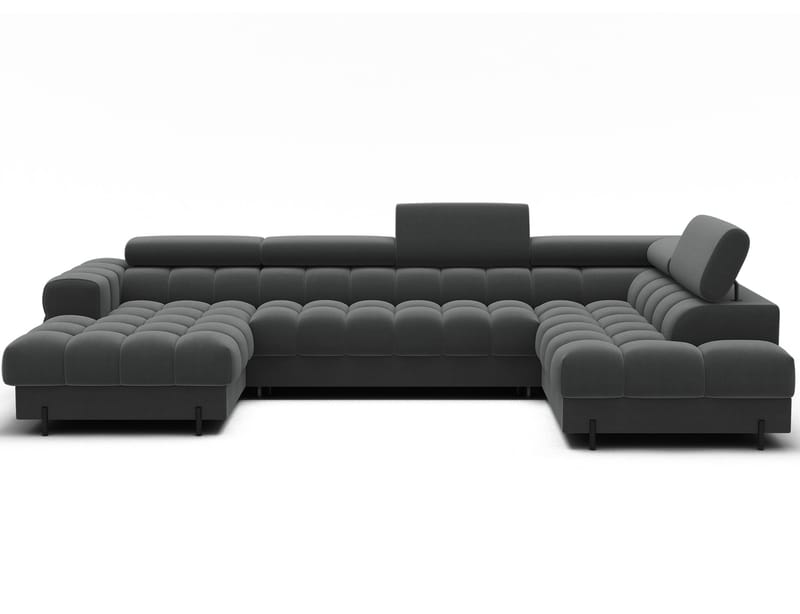 Feraria 6-sits Bubblig Bäddsoffa med Divan och Schäslong förvaring Höger - Sola 06 - Möbler - Vardagsrum - Bäddsoffor - Hörnbäddsoffa