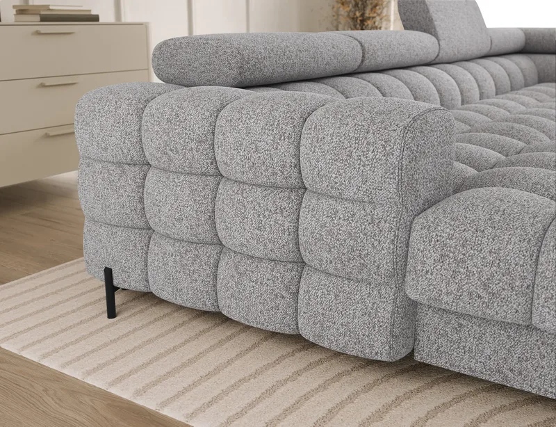 Feraria 6-sits Bubblig Bäddsoffa med Divan och Schäslong förvaring Höger - Pellerito 03 - Möbler - Vardagsrum - Bäddsoffor - Hörnbäddsoffa