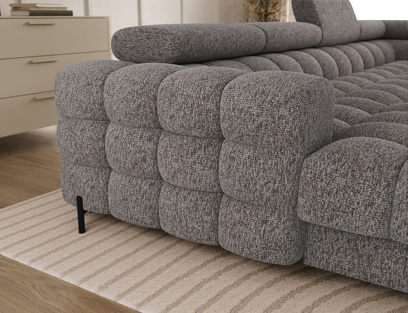 Feraria 6-sits Bubblig Bäddsoffa med Divan och Schäslong förvaring Höger - Pellerito 20 - Möbler - Vardagsrum - Bäddsoffor - Hörnbäddsoffa