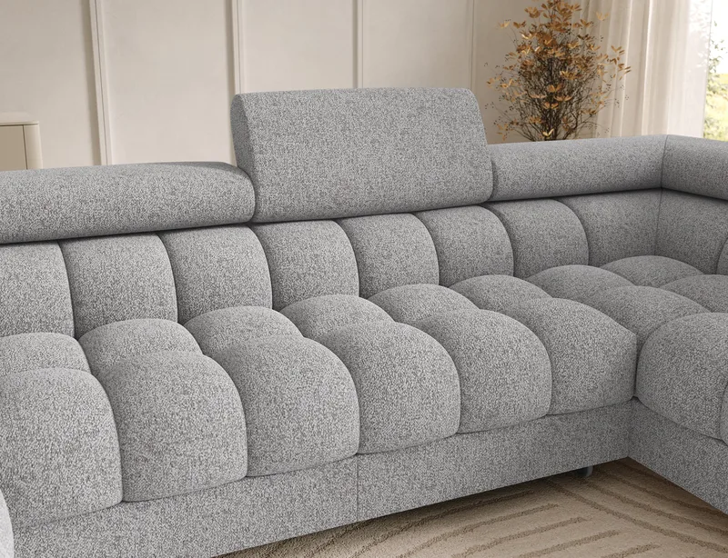 Feraria 6-sits Bubblig Bäddsoffa med Divan och Schäslong förvaring Höger - Pellerito 03 - Möbler - Vardagsrum - Bäddsoffor - Hörnbäddsoffa
