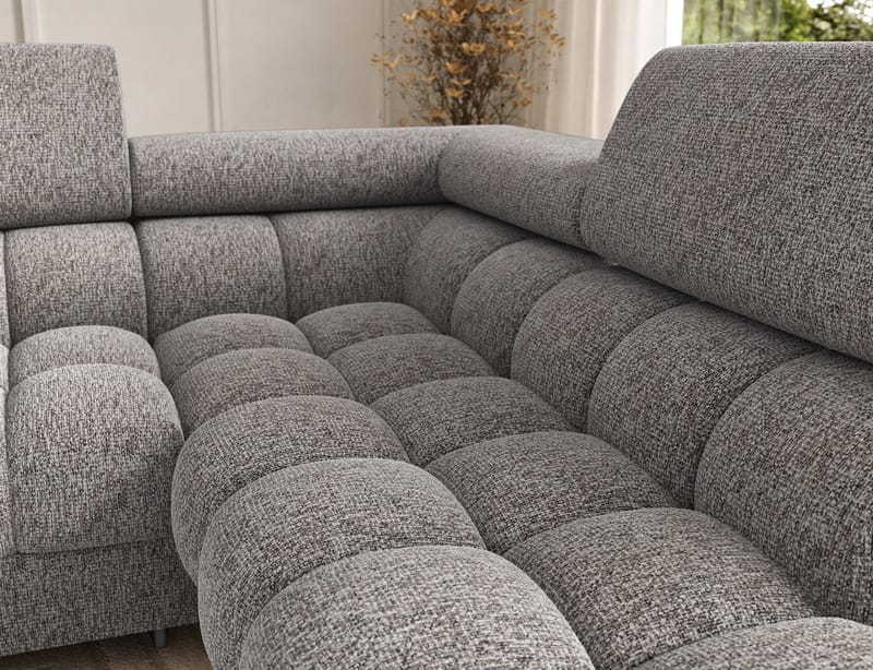 Feraria 6-sits Bubblig Bäddsoffa med Divan och Schäslong förvaring Höger - Pellerito 20 - Möbler - Vardagsrum - Bäddsoffor - Hörnbäddsoffa