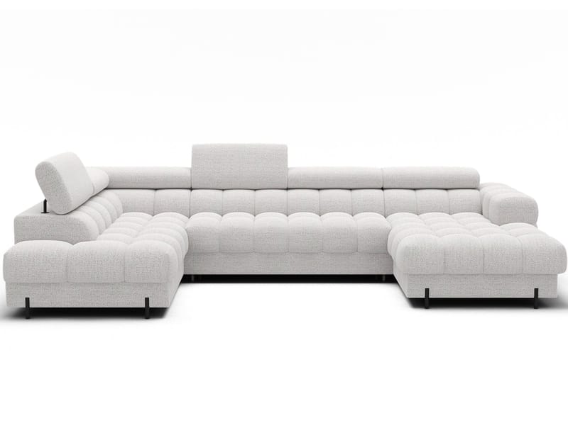 Feraria 6-sits Bubblig Bäddsoffa med Divan och Schäslong förvaring Vänster - Royal 01 - Möbler - Vardagsrum - Bäddsoffor - Hörnbäddsoffa