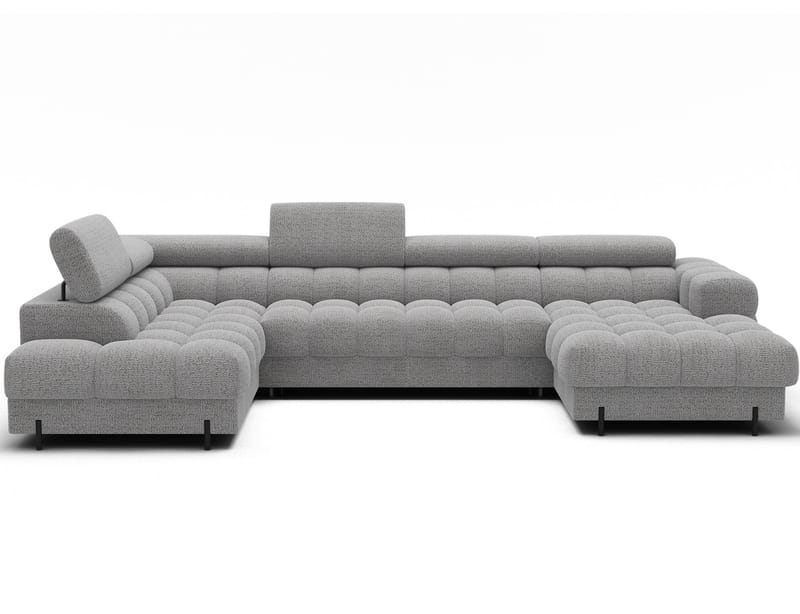 Feraria 6-sits Bubblig Bäddsoffa med Divan och Schäslong förvaring Vänster - Royal 03 - Möbler - Vardagsrum - Bäddsoffor - Hörnbäddsoffa