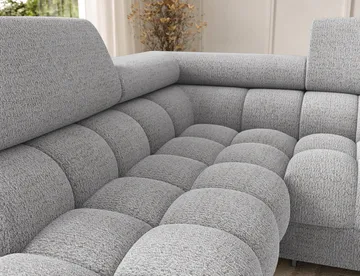 Feraria 6-sits Bubblig Bäddsoffa med Divan och Schäslong förvaring Vänster - Royal 03 - Möbler - Vardagsrum - Bäddsoffor - Hörnbäddsoffa