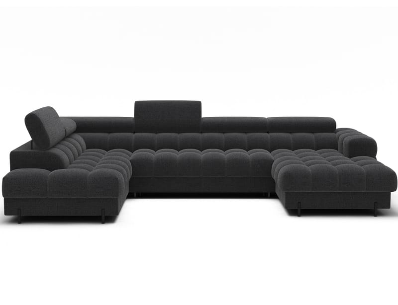 Feraria 6-sits Bubblig Bäddsoffa med Divan och Schäslong förvaring Vänster - Royal 05 - Möbler - Vardagsrum - Bäddsoffor - Hörnbäddsoffa