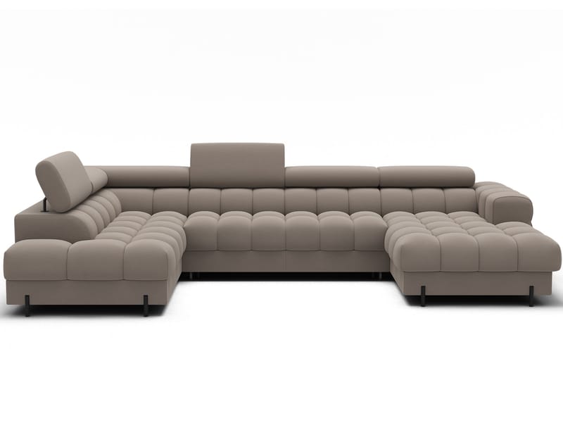 Feraria 6-sits Bubblig Bäddsoffa med Divan och Schäslong förvaring Vänster - Sola 18 - Möbler - Vardagsrum - Bäddsoffor - Hörnbäddsoffa