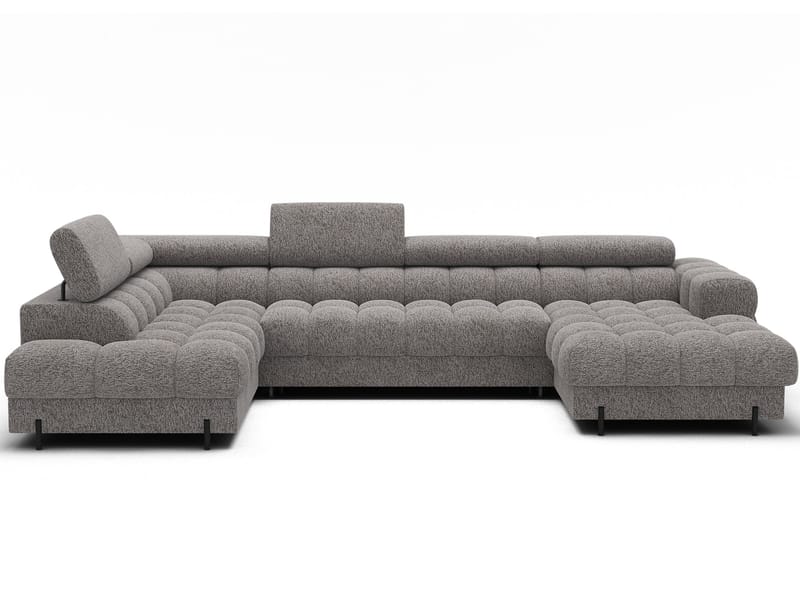 Feraria 6-sits Bubblig Bäddsoffa med Divan och Schäslong förvaring Vänster - Pellerito 20 - Möbler - Vardagsrum - Bäddsoffor - Hörnbäddsoffa