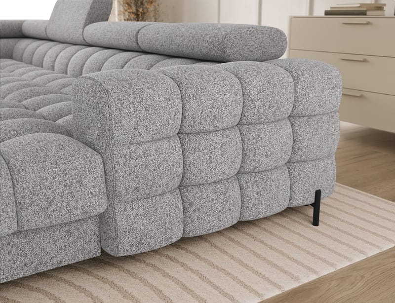 Feraria 6-sits Bubblig Bäddsoffa med Divan och Schäslong förvaring Vänster - Pellerito 03 - Möbler - Vardagsrum - Bäddsoffor - Hörnbäddsoffa