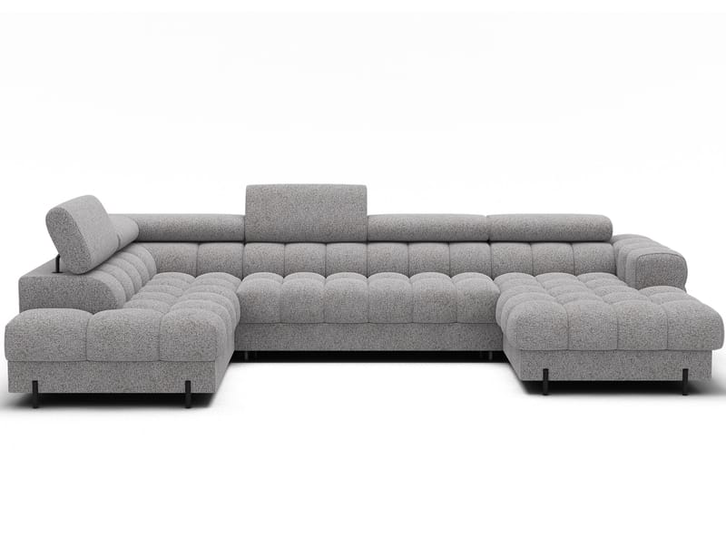 Feraria 6-sits Bubblig Bäddsoffa med Divan och Schäslong förvaring Vänster - Pellerito 03 - Möbler - Vardagsrum - Bäddsoffor - Hörnbäddsoffa