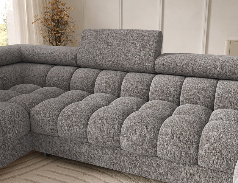 Feraria 6-sits Bubblig Bäddsoffa med Divan och Schäslong förvaring Vänster - Pellerito 20 - Möbler - Vardagsrum - Bäddsoffor - Hörnbäddsoffa